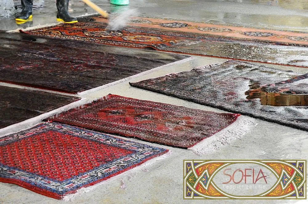 Teppichwäsche aus dem Galeriearchiv Sofia – Aufnahme 1