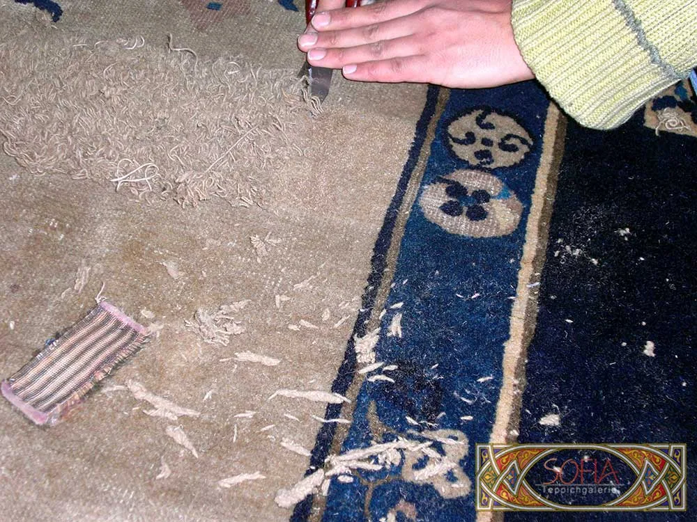 Teppichreparatur aus dem Galeriearchiv Sofia – Aufnahme 11